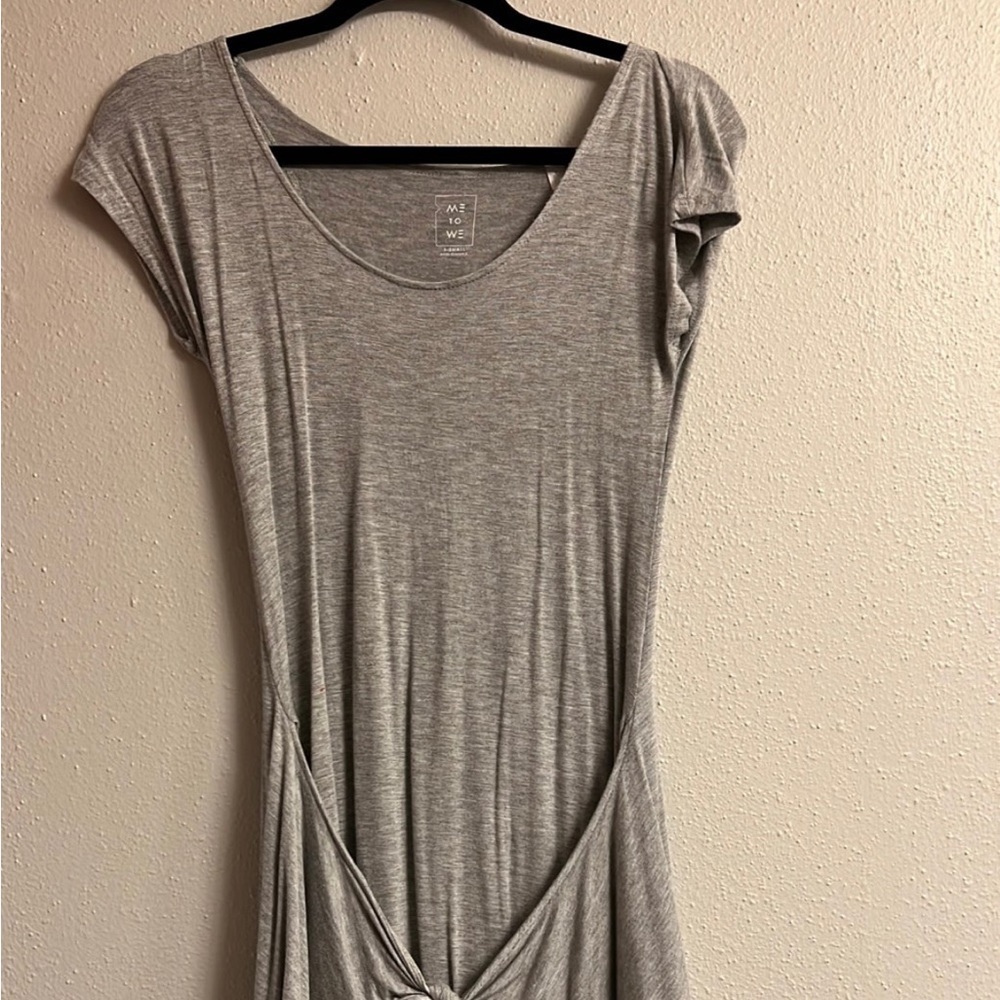 Me to We XS Grey Tshirt Dress